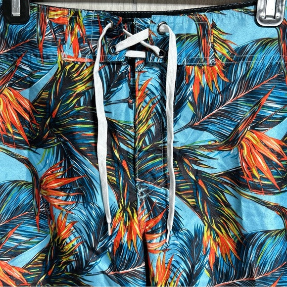 RQQBA Multi Colored Swim Shorts Size 36 - Picture 2 of 12